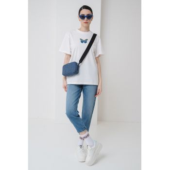 Tricou lejer cu imprimeu logo