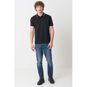 Tricou polo cu model uni