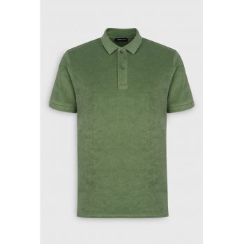 Tricou polo cu model uni