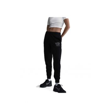 Pantaloni  pentru Femei - w nsw club flc mr gfx std pant - IB1988-010 - Negru