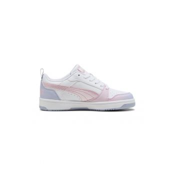 Pantofi sport  pentru Fete - rebound v6 lo blurry dreams jr - 400593-01 - Alb
