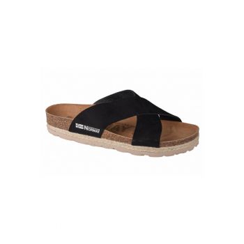 Papuci -  Sandalias Bios Tiras Cruzadas GNW20411-01 - Negru -