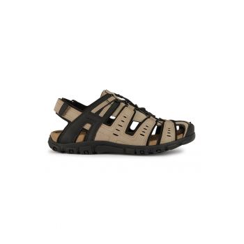 Sandale cu velcro si logo