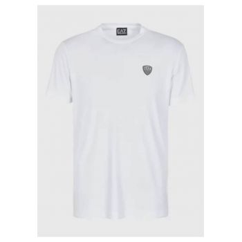 Tricou barbati - Brak - Viscoza - Alb