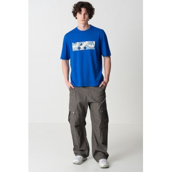 Tricou din bumbac cu imprimeu logo