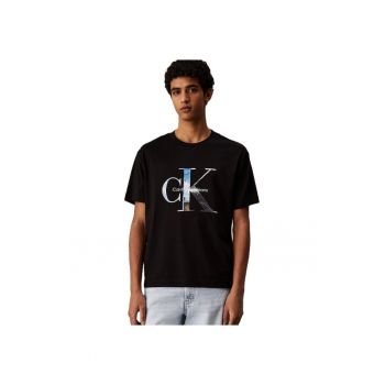 Tricou  pentru Barbati - photo monogram tee - J30J327483-BEH - Negru