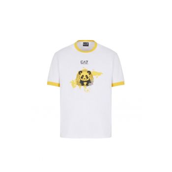 Tricou  pentru Femei - u tee ss 5 continents - 7X000099-AF13243-M0083 - XS INTL - Alb