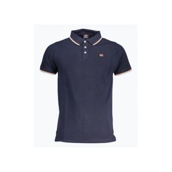 Tricou polo barbati cu logo brodat - regular fit