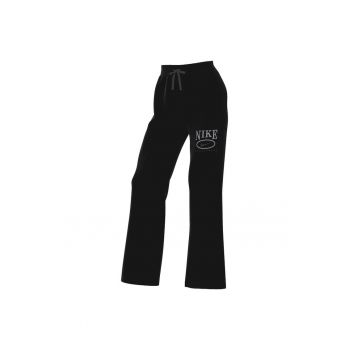 Pantaloni  pentru Femei - w nsw club flc mr gx wide pnt - HJ0869-010 - Negru