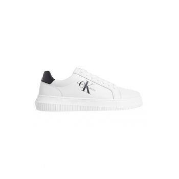 Pantofi sport low-cut de piele cu logo
