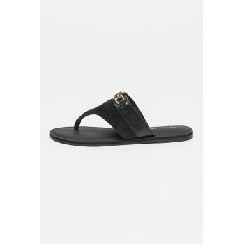 Papuci flip-flop din piele
