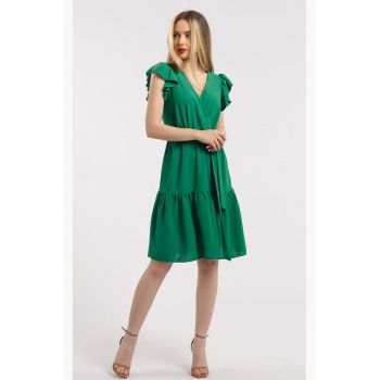 Rochie scurta cu decolteu in V