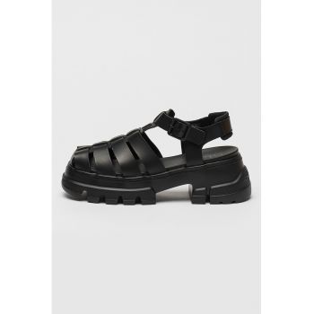 Sandale fisherman din piele
