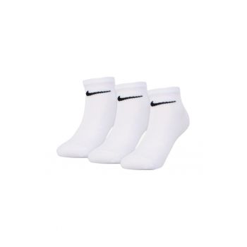 Sosete barbatesti  basic no show - alb - set 3 bucati
