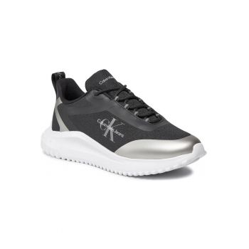 Tenisi barbati  model Eva Runner Low Lace - negru - poliester