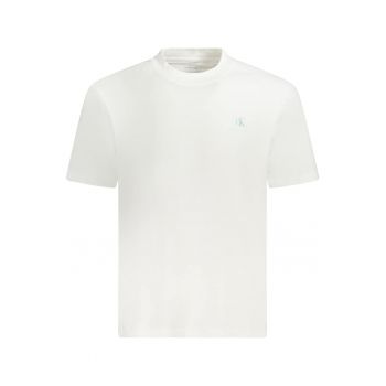 Tricou barbati - cu imprimeu pe spate - Regular fit - Alb