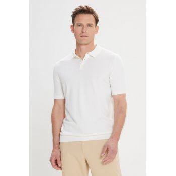 Tricou polo cu model uni