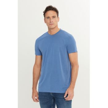 Tricou uni din amestec de modal