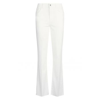 Blugi bootcut cu talie medie