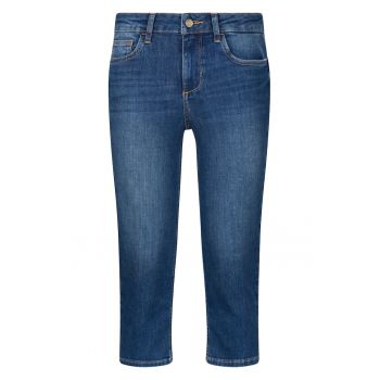 Blugi capri cu talie joasa