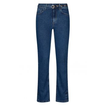 Blugi skinny cu talie inalta