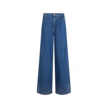 Bluza cu croiala ampla si strasuri
