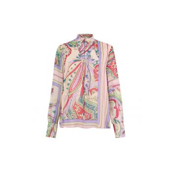 Bluza din amestec de matase