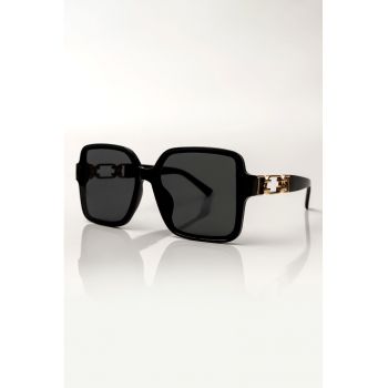Ochelari de soare patrati cu model tortoise