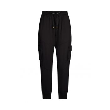 Pantaloni cargo de trening cu snur