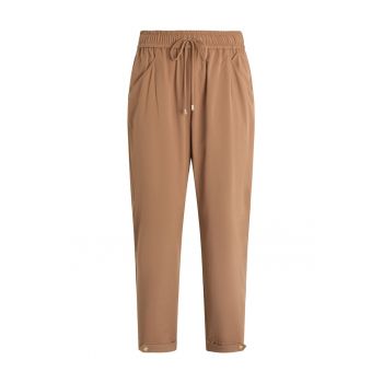 Pantaloni crop elastici