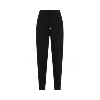 Pantofi sport din amestec de lana cu snur in talie