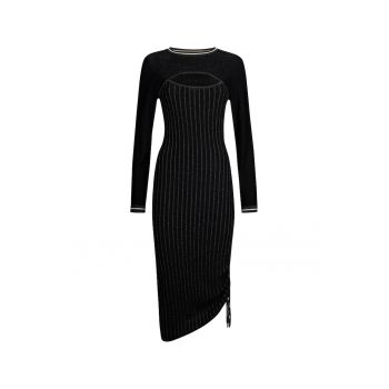Rochie cambrata cu decupaj frontal