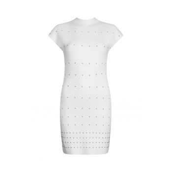 Rochie tricotata cu tinte