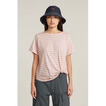 Tricou din bumbac organic cu model in dungi