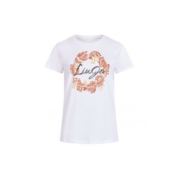 Tricou regular fit cu imprimeu logo