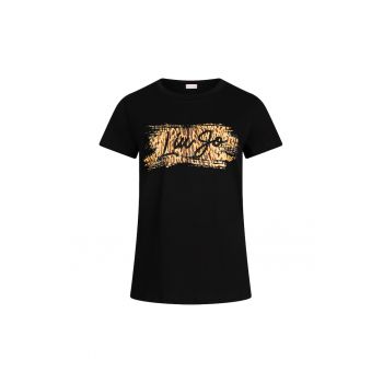 Tricou regular fit cu imprimeu logo