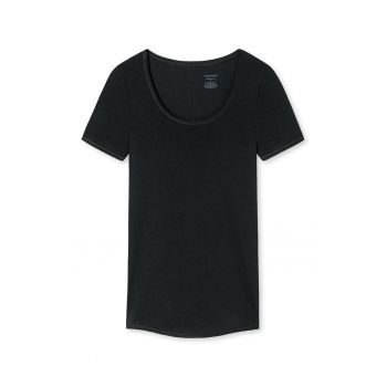 Tricou slim fit cu decolteu rotund