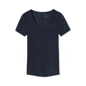 Tricou slim fit cu decolteu rotund