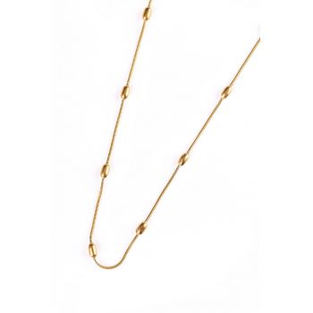 Colier placat cu aur de 18K