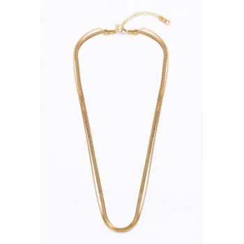 Colier placat cu aur de 18K