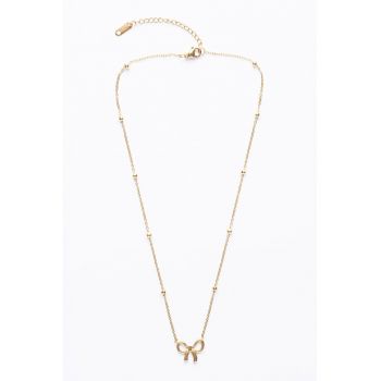 Colier placat cu aur de 18K si design funda