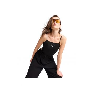 Maiou femei  Wardrobe Ess Ribbed Tank Top - Negru