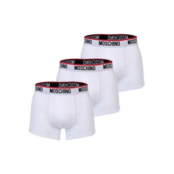 MOSCHINO - Set de boxeri cu logo - 3 perechi