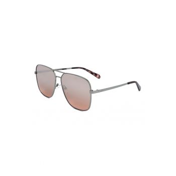 Ochelari de soare aviator cu rama metalica