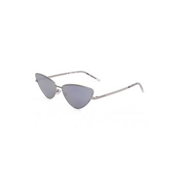 Ochelari de soare cat-eye cu rama metalica