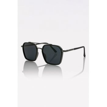 Ochelari de soare hexagonali unisex cu lentile polarizate