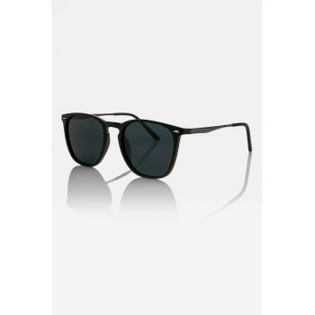 Ochelari de soare rotunzi unisex cu lentile polarizate