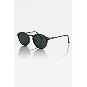 Ochelari de soare rotunzi unisex cu lentile polarizate