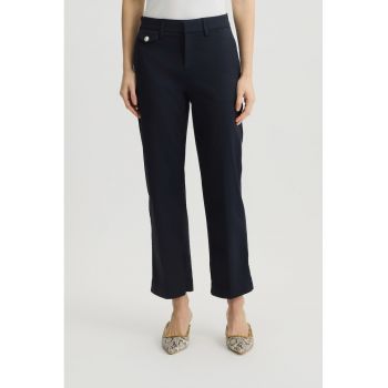 Pantaloni crop slim fit