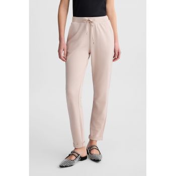 Pantaloni jogger cu talie ajustabila